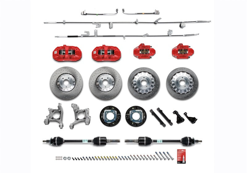 Ford Racing 15-17 Mustang GT/ 2.3L EcoBoost GT350R Brake Upgrade Kit Big Brake Kits Ford Racing