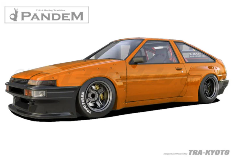 GReddy Pandem 84-87 Toyota Corolla-Trueno HB AE86 Full Widebody Kit w/o Wing Body Kits GReddy