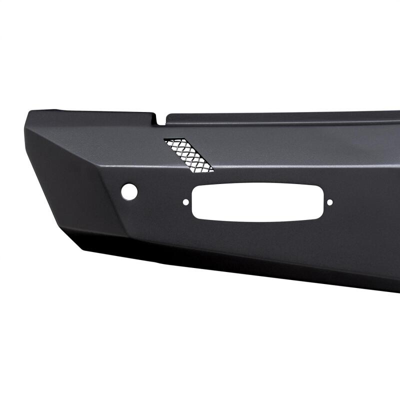 Westin 14-18 Chevy Silverado 1500 Pro-Series Rear Bumper - Textured Black Bumpers - Steel Westin