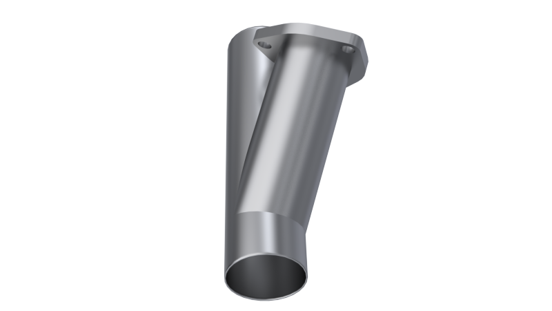 QTP 2.5in Weld-On QTEC Exhaust Cutout Y-Pipe Y Pipes QTP