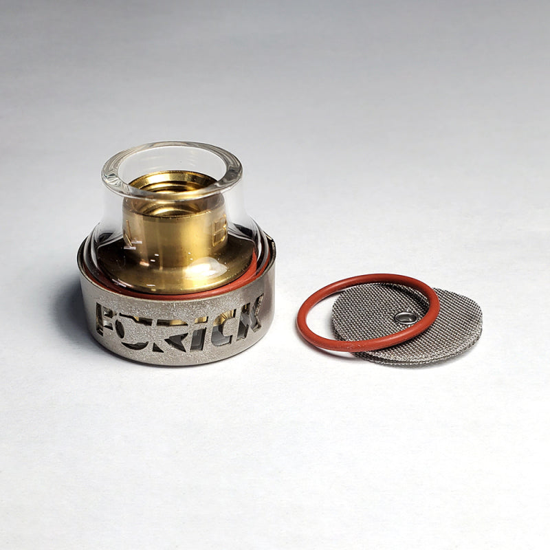 Ticon Industries Furick Cup BBW Number 16 Pyrex Cup Kit Titanium Cover Welding Cups Ticon