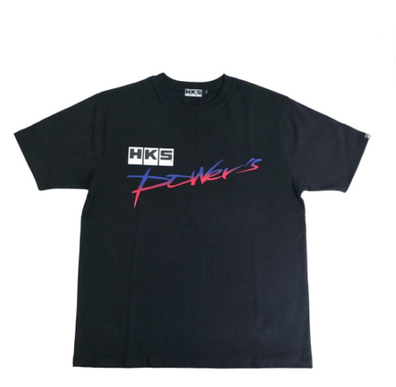 HKS T-SHIRT Powers BLACK XL Shirts HKS