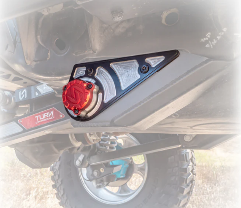 Turn Offroad 2021+ Ford Bronco Billet Lower Control Arm Mount Covers Mounts - Hooks/Handles/Utility TURN Offroad