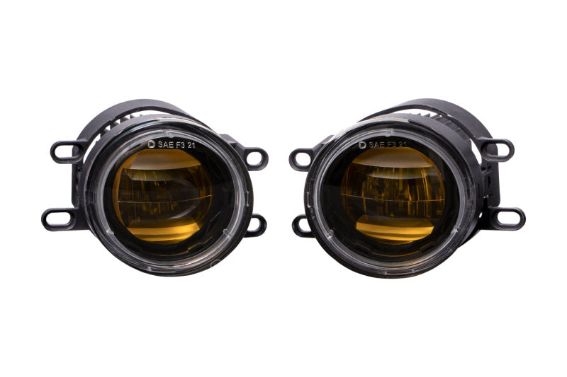Diode Dynamics Elite Series Type B Fog Lamps - Yellow (Pair) Fog Lights Diode Dynamics