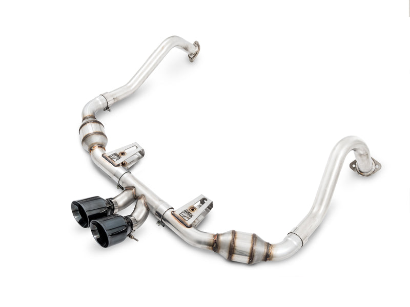 AWE Tuning Porsche 718 Boxster / Cayman Touring Edition Exhaust - Diamond Black Tips Catback AWE Tuning