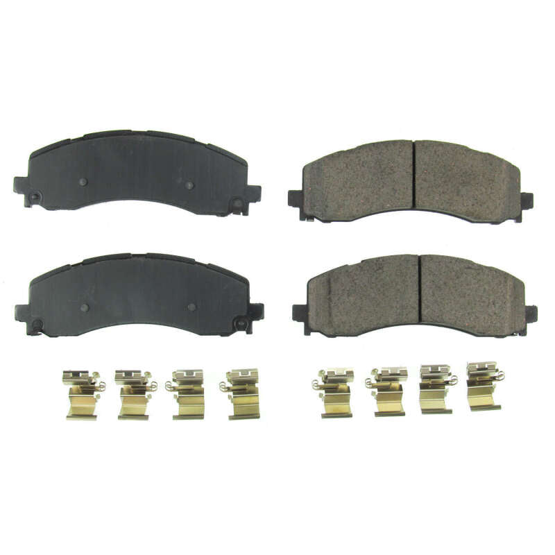 Power Stop 2019 Ram 2500 Rear Z17 Evolution Ceramic Brake Pads w/Hardware Brake Pads - OE PowerStop