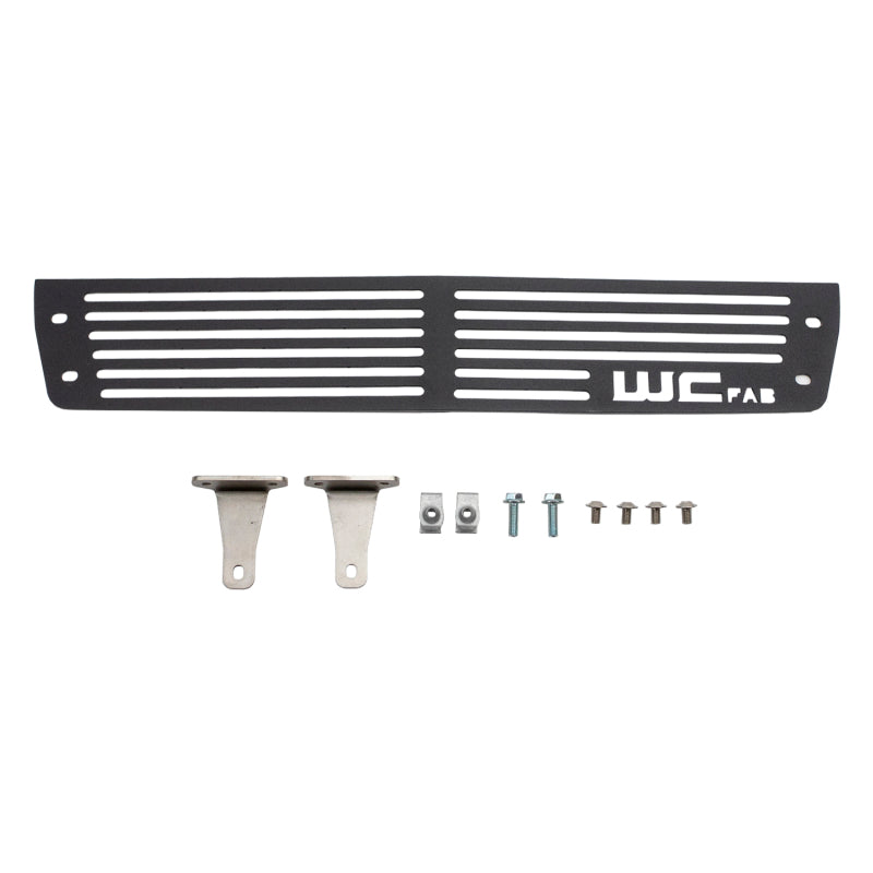 Wehrli 15-19 GMC Sierra 6.6L LML/L5P Duramax Bumper Grille - Fine Texture Black Powder Coat Finish Bumper Accessories Wehrli