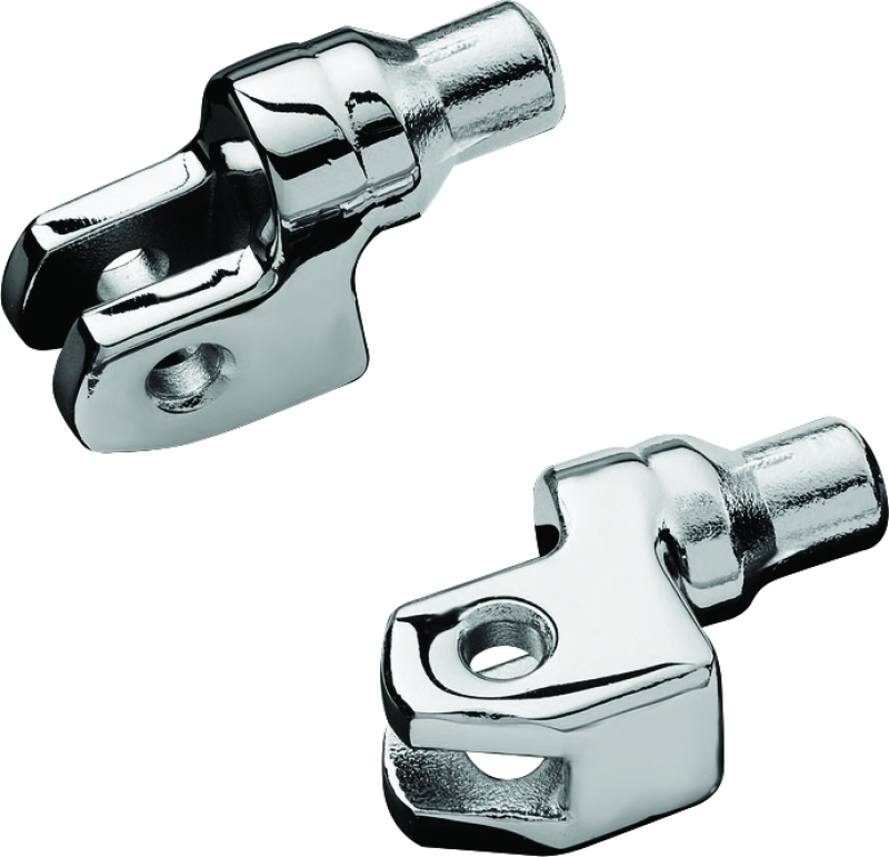 Kuryakyn Tapered Peg Adapter Yamaha Front Chrome Bolts Kuryakyn