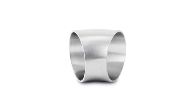 Vibrant 2.25in OD T304 SS 45 Deg Mandrel Bend Elbow (2.25in Centerline Radius) Steel Tubing Vibrant