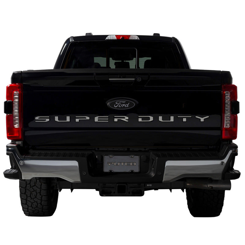 Putco 23-24 Ford SuperDuty F-250 60In Direct Fit Blade Kit Tailgate Bars w/ LED Taillamps Light Tailgate Bar Putco