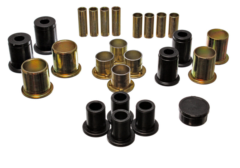Energy Suspension 91-96 Buick LeSabre / 90-94 Chevy Astro Black Front Lower and Upper Control Arm Bu Bushing Kits Energy Suspension