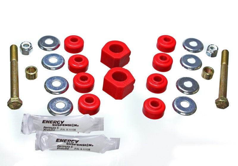 Energy Suspension 84-87 Honda Civic/CRX Red 18mm Front Sway Bar Bushings (Sway Bar link bushings and Bushing Kits Energy Suspension