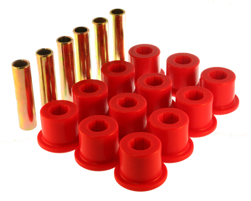 Energy Suspension Gm 2 & 4 X Rr Sprg Bush - Red Bushing Kits Energy Suspension