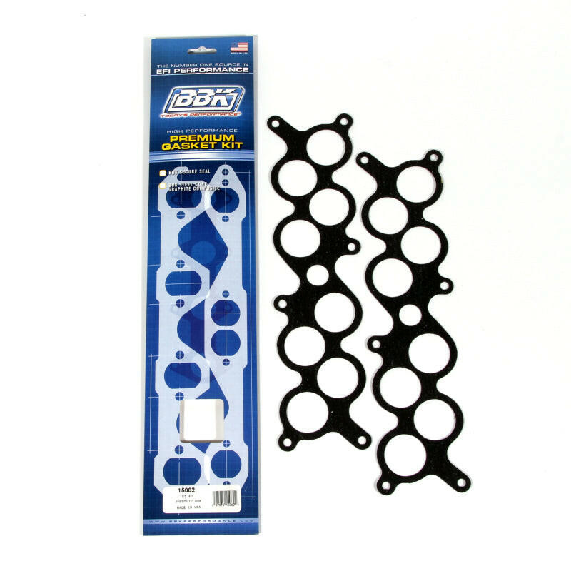 BBK 86-95 Mustang 5.0 Upper To Lower EFI Intake EFI Manifold Gasket Set GT-40 Cobra Exhaust Gaskets BBK