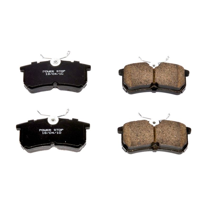 Power Stop 14-19 Ford Fiesta Rear Z16 Evolution Ceramic Brake Pads Brake Pads - OE PowerStop