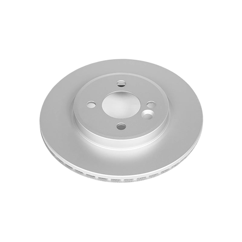 Power Stop 02-07 Mini Cooper Front Evolution High Carbon Geomet Coated Rotor Brake Rotors - OE - Cryo PowerStop