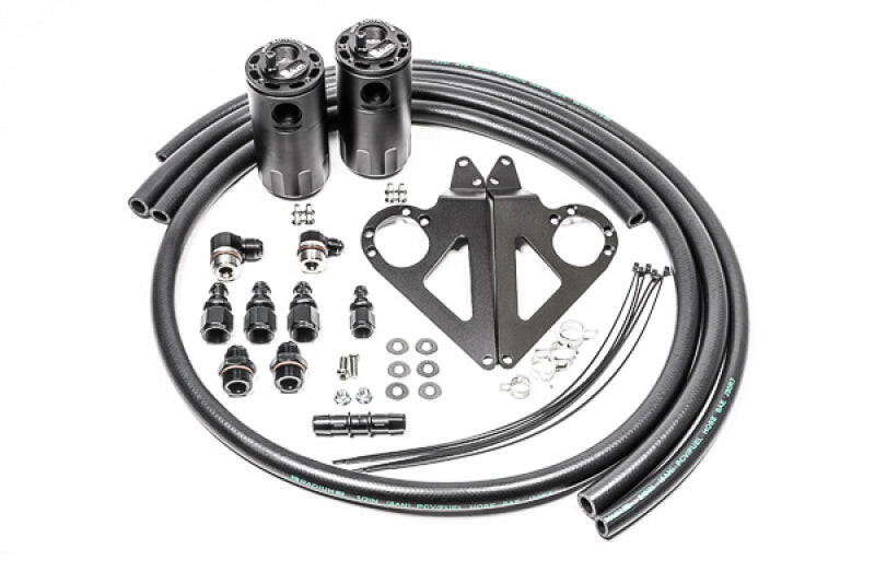 Radium FR-S/BRZ/86 Dual Catch Can Kit Fluid Lock Oil Catch Cans Radium Engineering