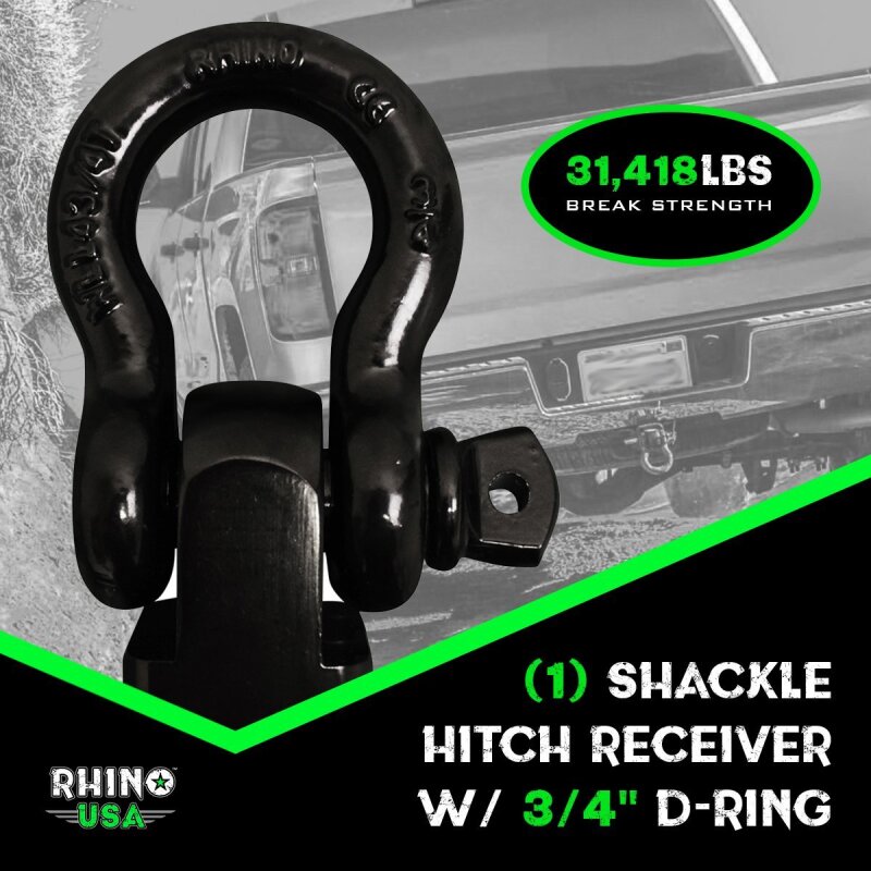Rhino USA 20Ft Tow Strap/Hitch Combo Tow Straps Rhino USA