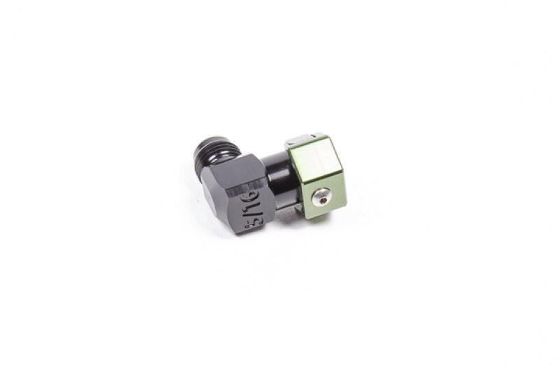Radium Engineering 5/16in SAE Female to 6AN Male Low Profile Elbow Fittings Radium Engineering