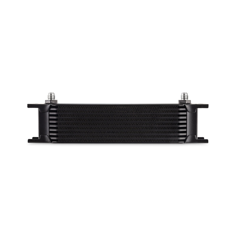 Mishimoto Universal - 6AN 10 Row Oil Cooler - Black Oil Coolers Mishimoto