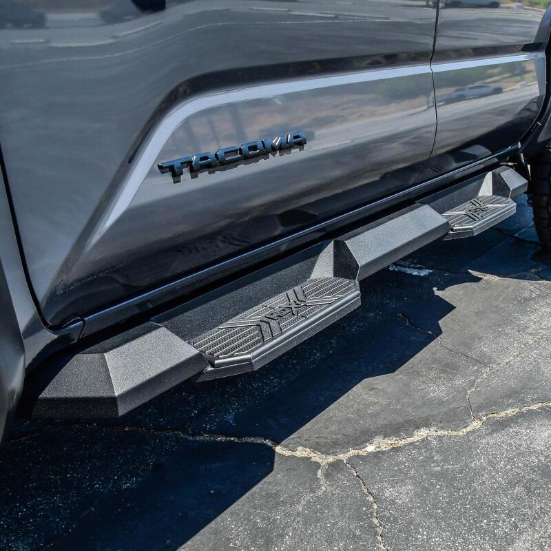 Westin/HDX 2024+ Toyota Tacoma Double Cab Xtreme Nerf Step Bars - Textured Black Nerf Bars Westin