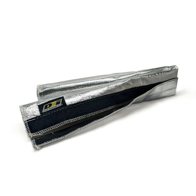 DEI Heat Shroud 2-1/2in x 3ft - Aluminized Sleeving-Hook and Loop Edge Thermal Wrap DEI