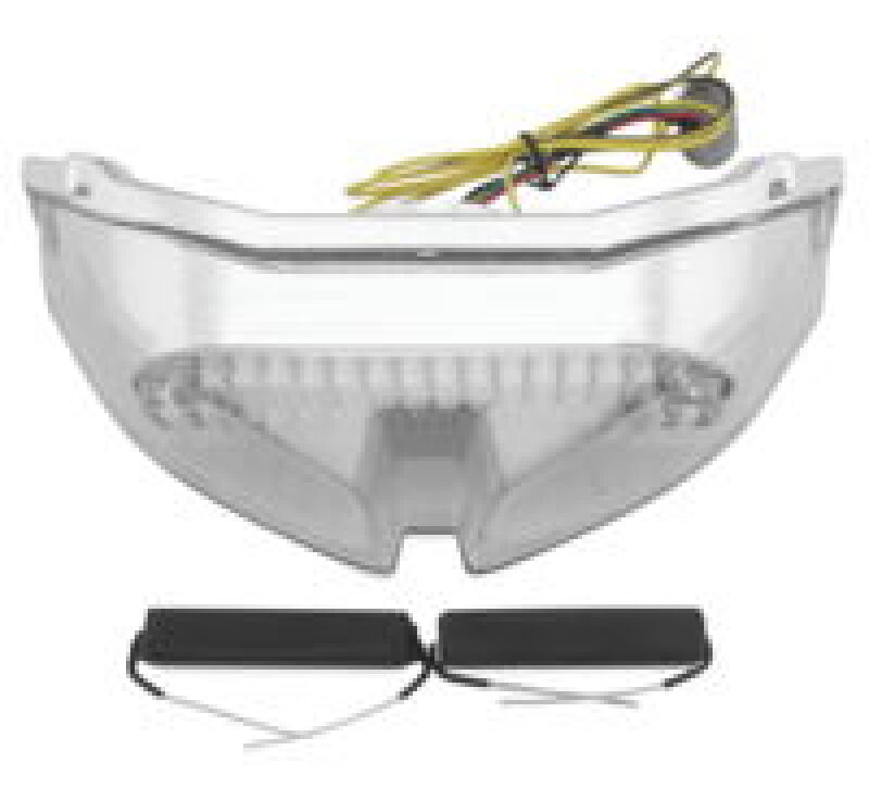 BikeMaster Integrated Taillights Fz1 06-12 Clear Misc Powersports BikeMaster