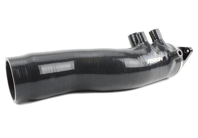 PERRIN 15-21 Subaru WRX / 14-18 Forester XT Turbo Inlet Hose 3in. w/ Turbo Adapter Flange - Black Hoses Perrin Performance