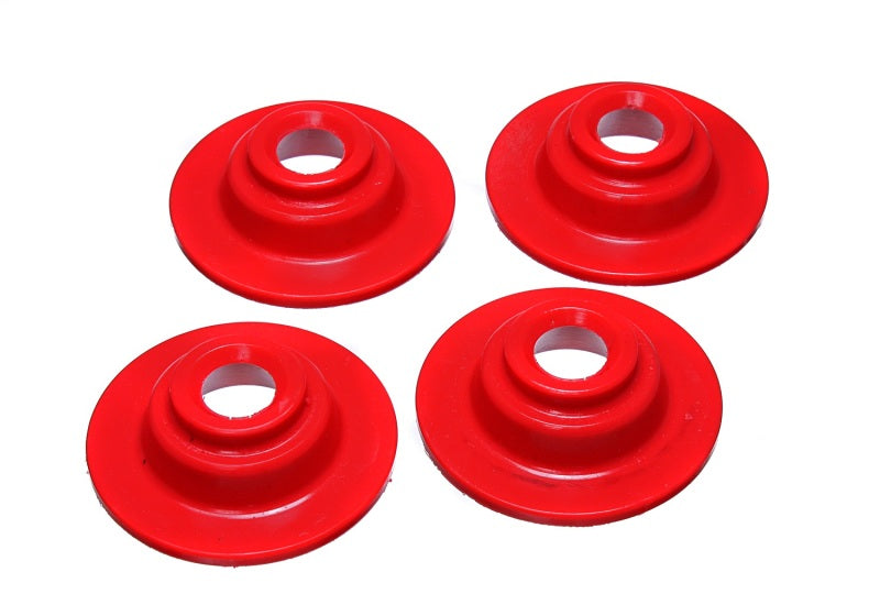 Energy Suspension 06-14 VW GTI / 05-15 VW Jetta (Base, Incl. Wagon) Red Rear Spring Isolator Set Bushing Kits Energy Suspension