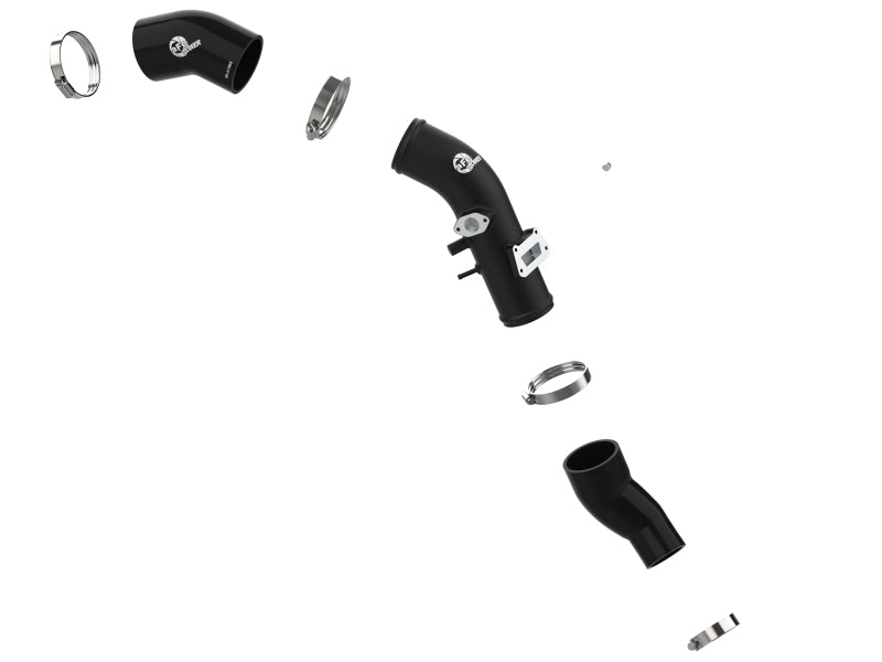 aFe 19-22 Hyundai Veloster N L4 2.0L (t) BladeRunner 2-3/4in Aluminum Cold Charge Pipe - Black Intercoolers aFe