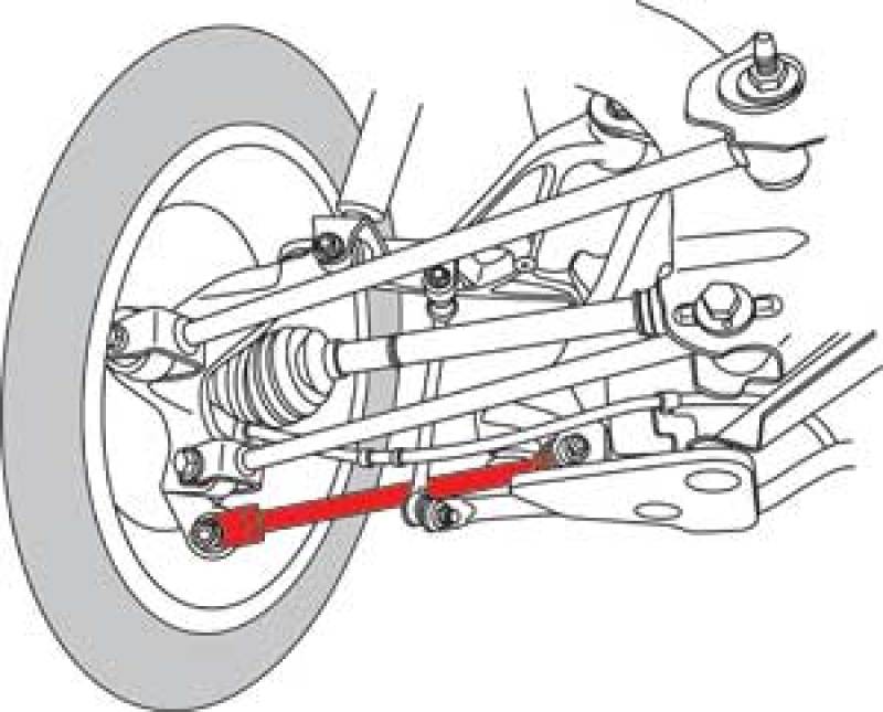 SPC Performance 2014-2016 Infiniti Q50/Q70 / 2011-2013 M36/M56 Rear Radius Left and Right Rods Control Arms SPC Performance