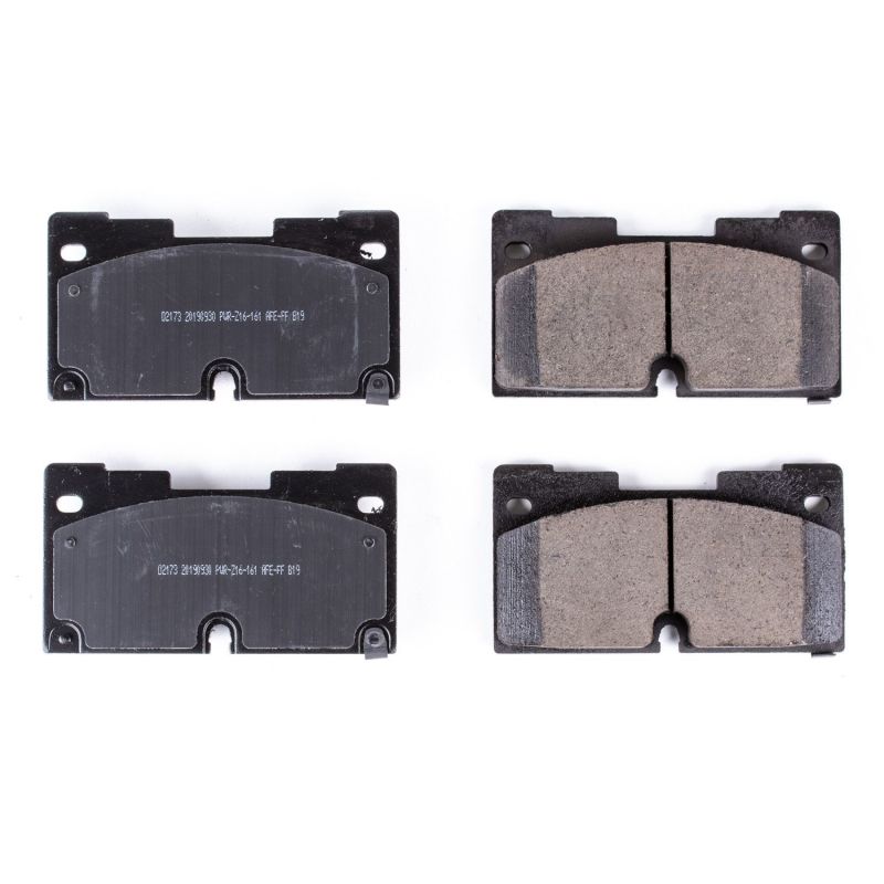 Power Stop 2019 Chevrolet Silverado 1500 Front Z16 Evolution Ceramic Brake Pads Brake Pads - OE PowerStop
