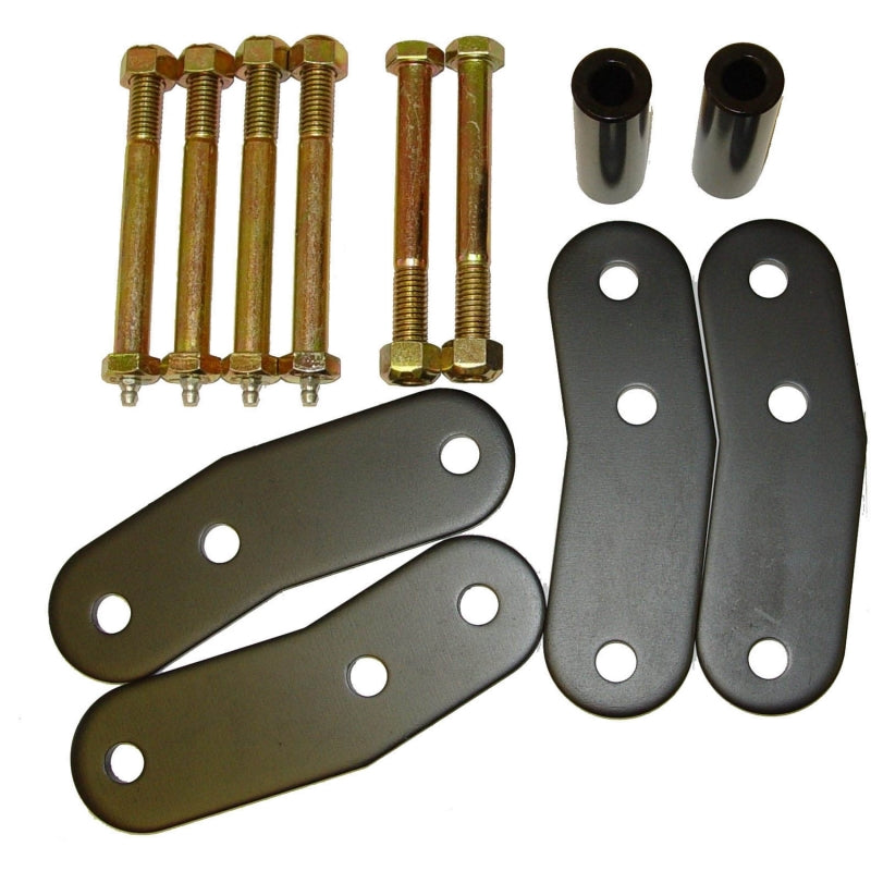 Rugged Ridge HD Rear Leaf Spring Shackles 87-95 Jeep Wrangler Jeep Wrangler YJ Shackle Kits Rugged Ridge