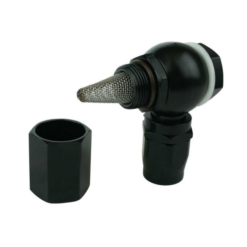 Moroso 16AN Hose End Banjo Fitting w/Screen Fittings Moroso