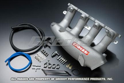 GReddy Nissan SR20DET S14/S15 Short Runner Intake Plenum for Stock Throttle Body Intake Manifold Plenum GReddy
