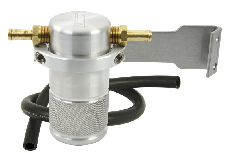 Moroso 08-14 Cadillac CTS-V Air/Oil Separator Catch Can - Small Body - Billet Aluminum Oil Catch Cans Moroso