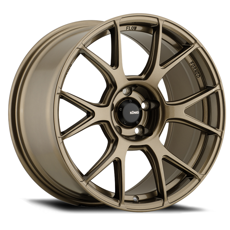 Konig Ampliform 17x8 4x100 ET45 Gloss Bronze Wheels - Cast Konig