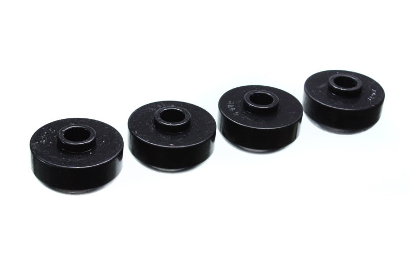 Energy Suspension 63-82 Chevrolet Corvette Black Rear Leaf Spring Bushing Set Bushing Kits Energy Suspension