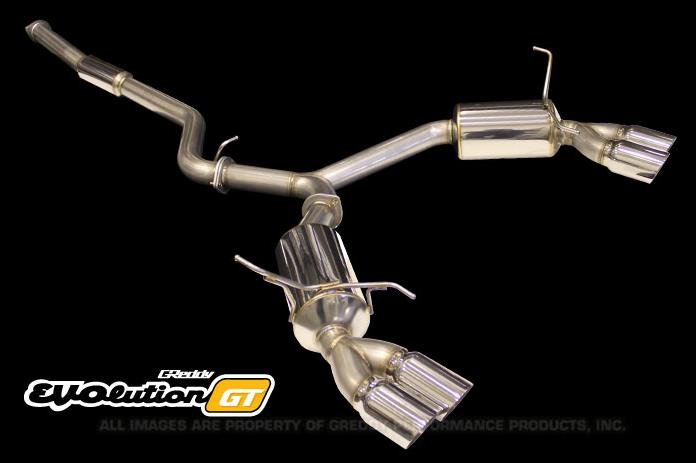 GReddy 11-14 Subaru STI Sedan Evolution GT Exhaust Catback GReddy