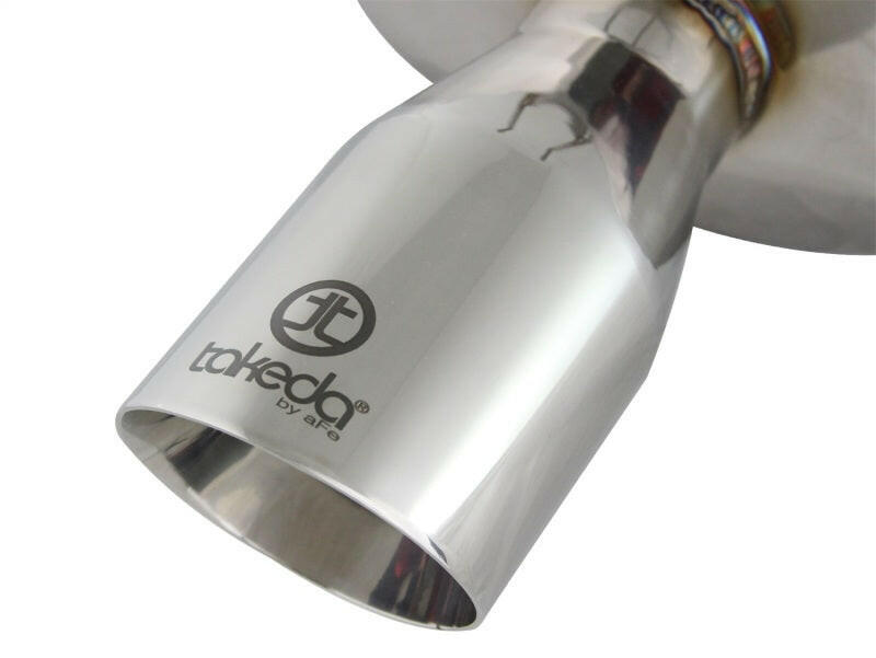 aFe Takeda Exhaust 304SS Axle-Back w/ Polished Tip 12-15 Honda Civic L4 1.8L Axle Back aFe