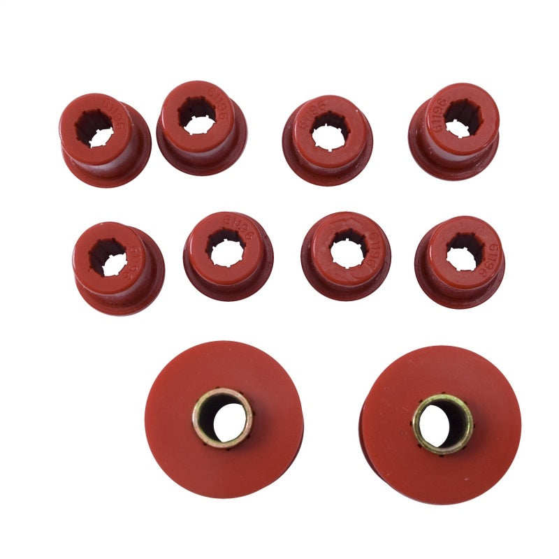 Rugged Ridge Bushing Set Spring 76-86 Front Bushing Kits Rugged Ridge