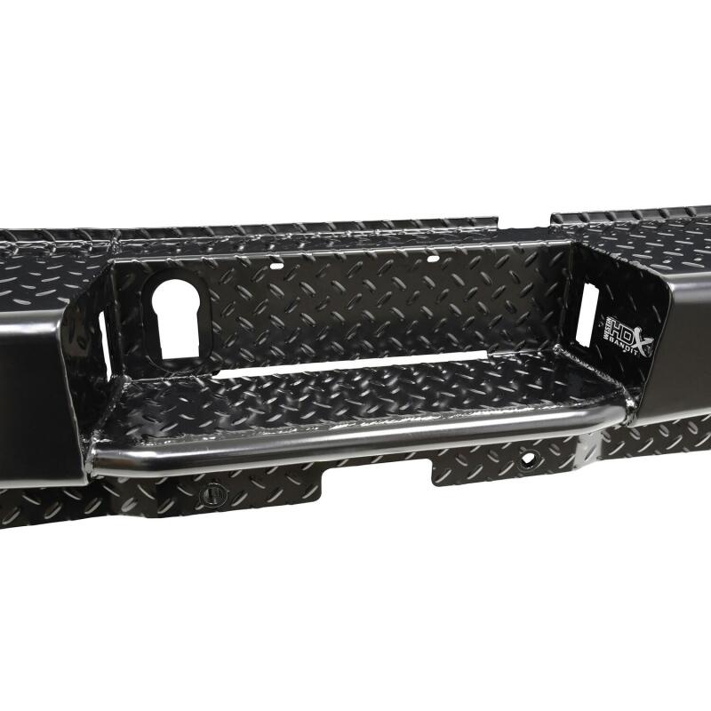 Westin 09-18 Ram 1500 HDX Bandit Rear Bumper - Black Bumpers - Steel Westin