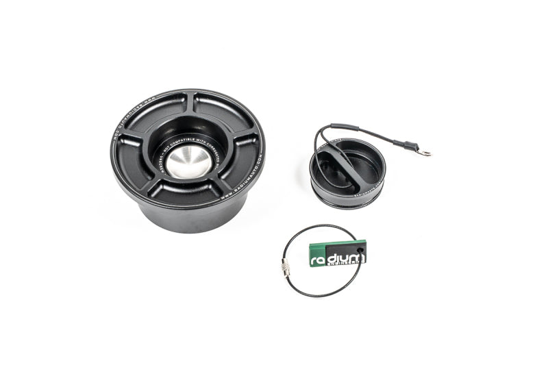 Radium Engineering Remote Mount SVF Swing Valve Filler Cap Filler Necks Radium Engineering