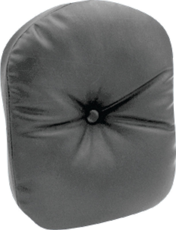 Mustang Harley Low Medallion Sissy Bar Pad Regal (7.5 inch x 9 inch) - Black Sissy Bar Pads Mustang Motorcycle