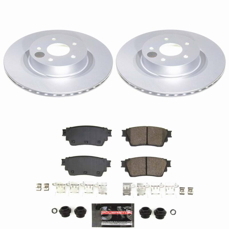 Power Stop 22-25 Infiniti QX60 Rear Z23 Coated Brake Kit Brake Kits - Performance D&S PowerStop