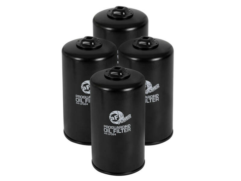 aFe Pro GUARD D2 Oil Filter 11-17 Ford Diesel Trucks V8 6.7L (td) (4 Pack) Oil Filters aFe