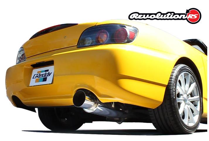 GReddy 00-08 Honda S2000 63.5mm Revolution RS Single Exit Cat-Back Exhaust Catback GReddy
