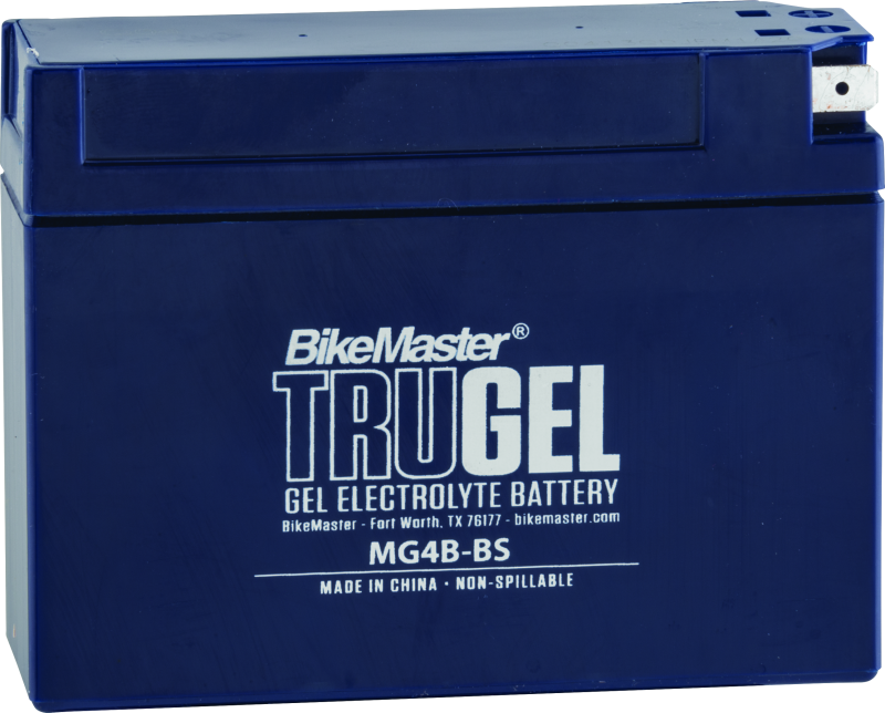 BikeMaster TruGel Battery - MG4B-BS Batteries BikeMaster