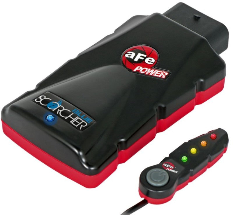 aFe Scorcher Blue Module 11-14 GM Diesel Trucks 6.6L V8 (td) LML In-Line Modules aFe