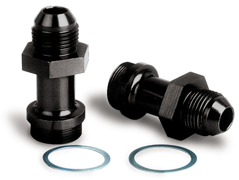 Moroso Fuel Inlet Fitting -8An Fuel Line - 2 Pack Fittings Moroso